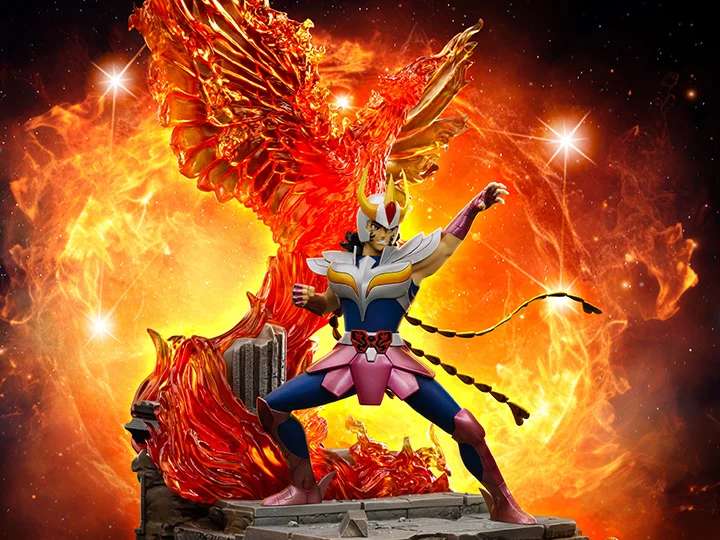 Saint Seiya Phoenix Ikki 1/10 Deluxe Figur