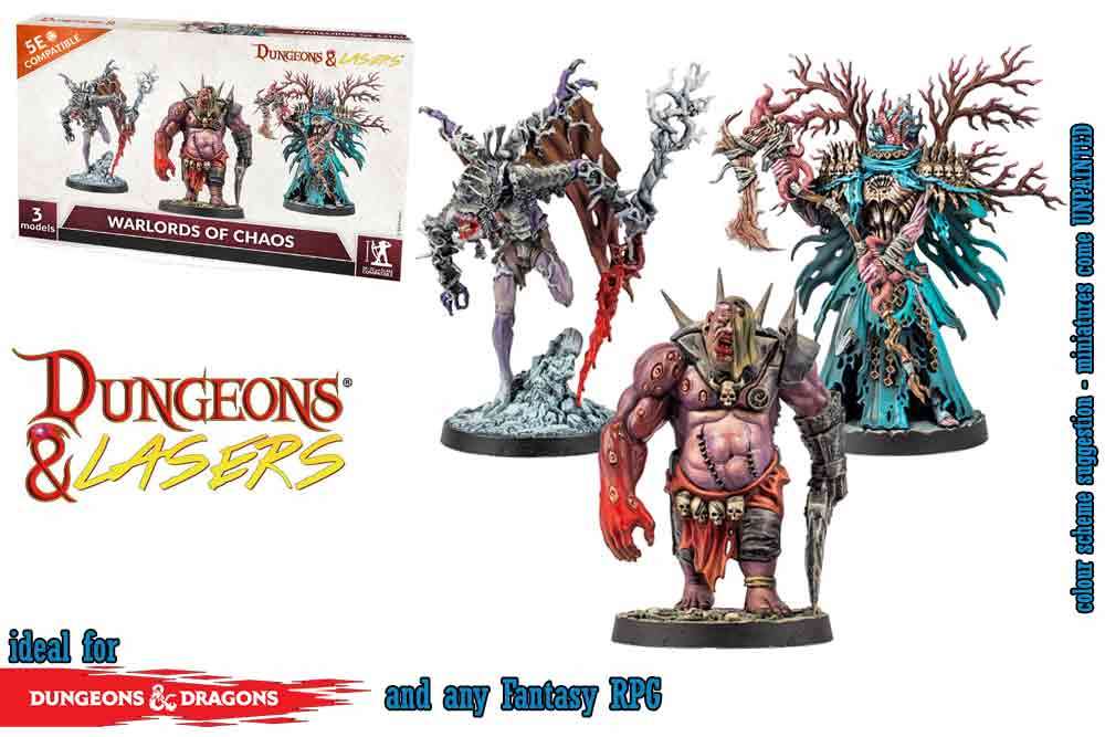 Dungeons & Lasers - Warlords of Chaos archon games