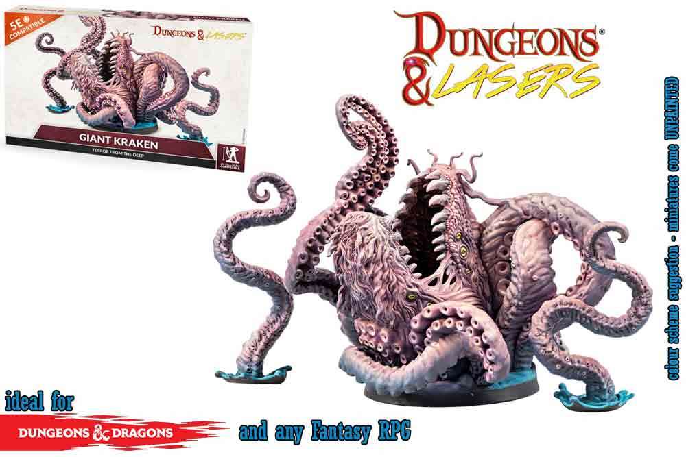 Dungeons & Lasers - Giant Kraken archon games