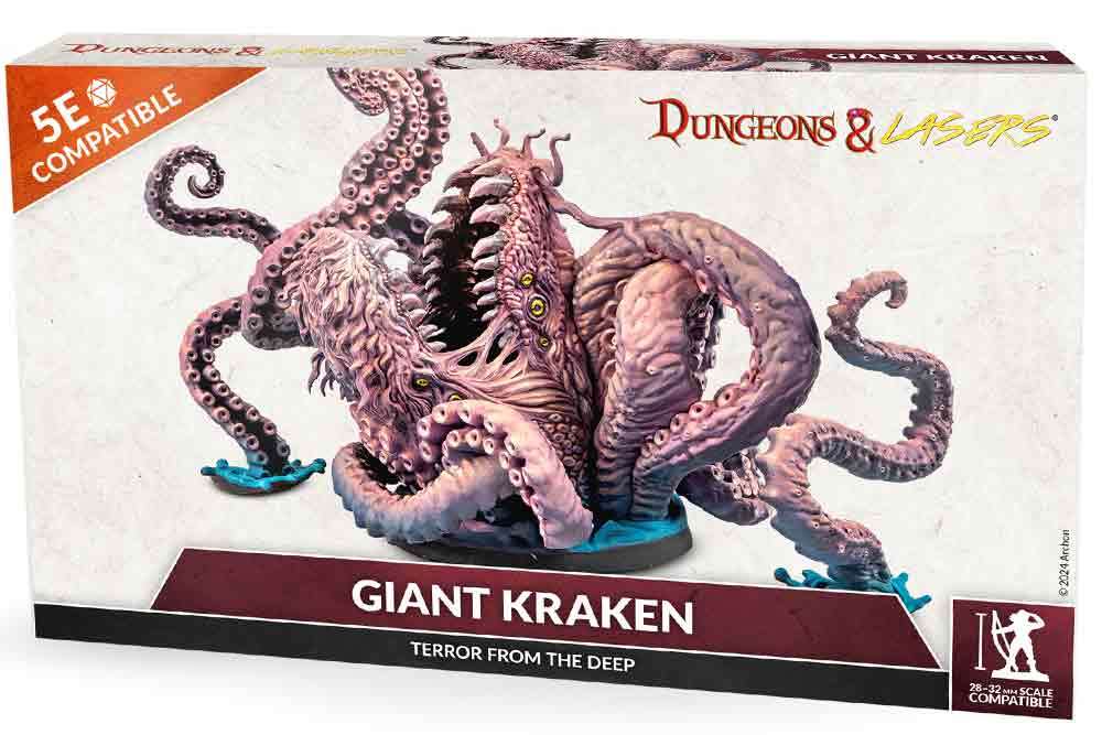 Dungeons & Lasers - Giant Kraken archon games