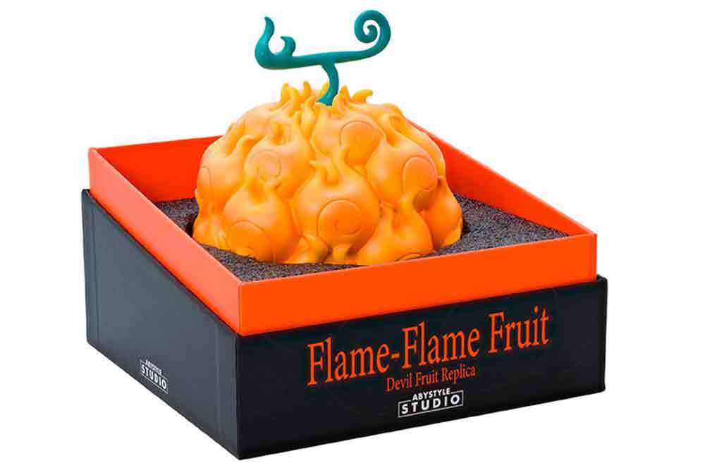 One Piece - Flame-Flame Fruit Livs storlek 1:1 Replica abystyle studio