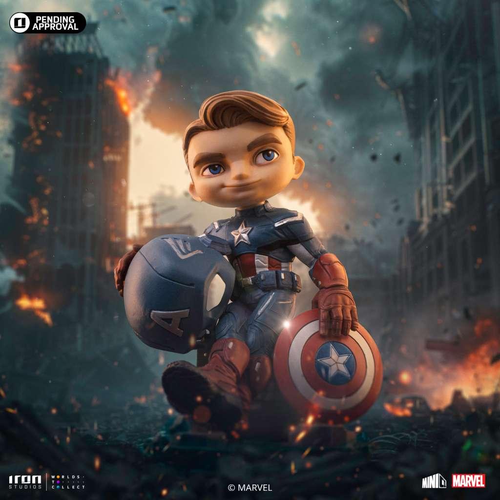 Infinity Saga Captain America Minico – Limitless Actionfigur - Robotto