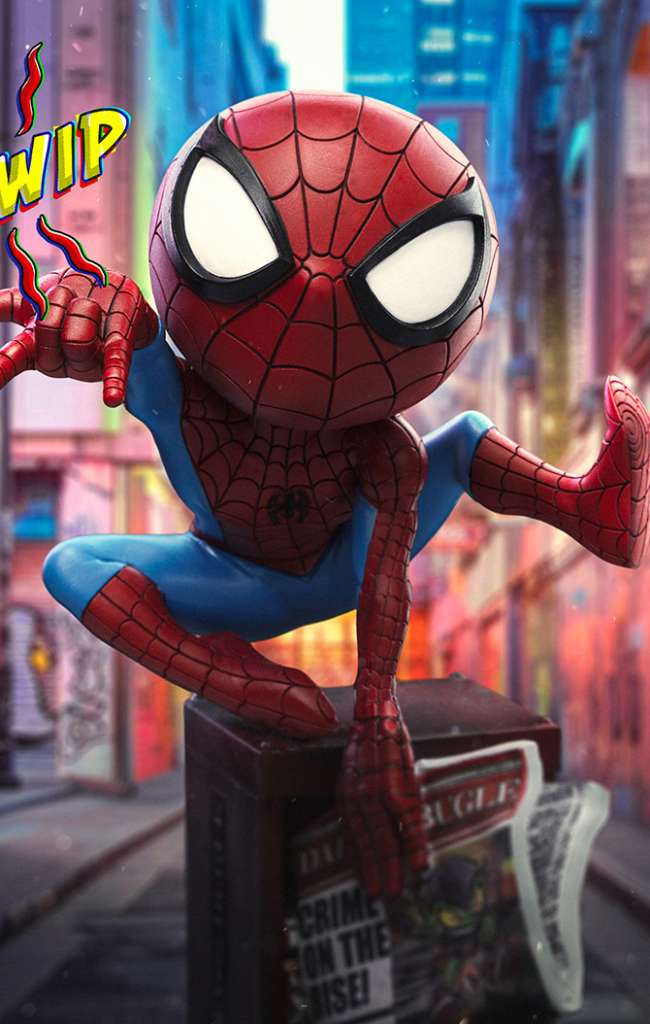 Spider-man MiniCo Figur – Samla och Visa Med Stil iron studios
