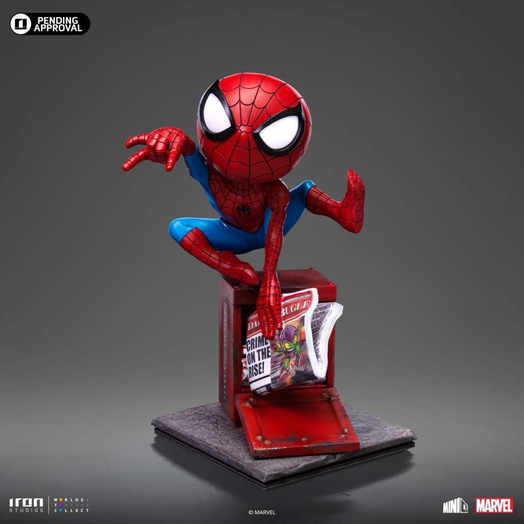 Spider-man MiniCo Figur – Samla och Visa Med Stil iron studios
