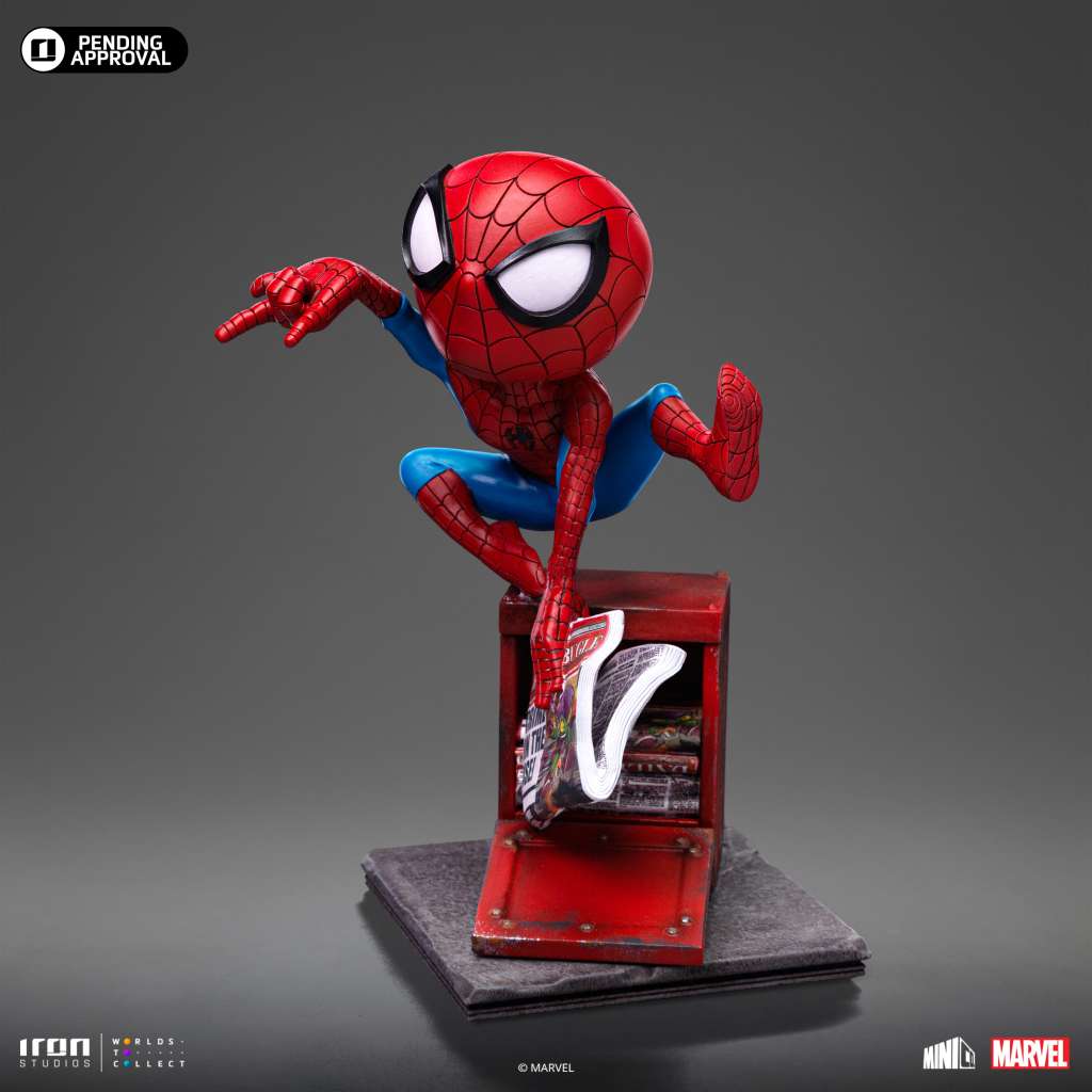 Spider-man MiniCo Figur – Samla och Visa Med Stil iron studios