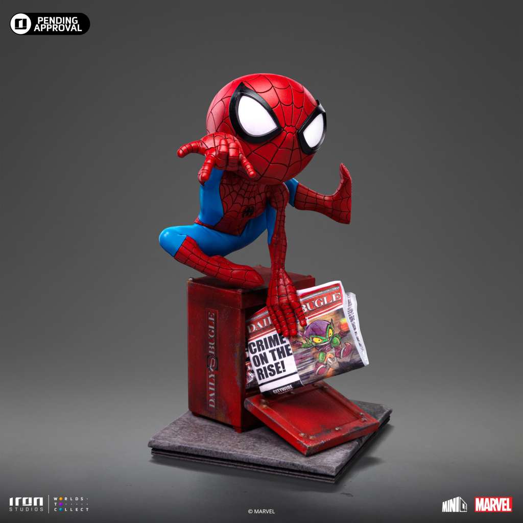 Spider-man MiniCo Figur – Samla och Visa Med Stil iron studios
