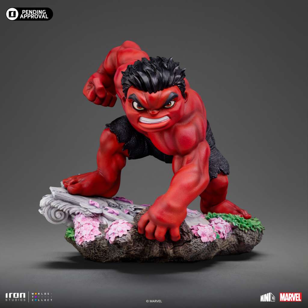Captain America 4 Red Hulk MiniCo Figur iron studios