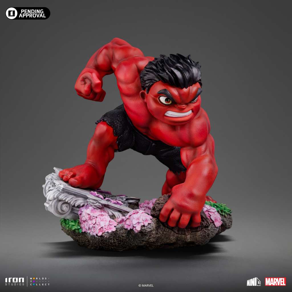 Captain America 4 Red Hulk MiniCo Figur iron studios