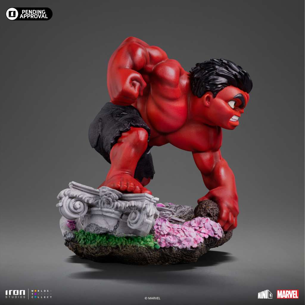 Captain America 4 Red Hulk MiniCo Figur iron studios