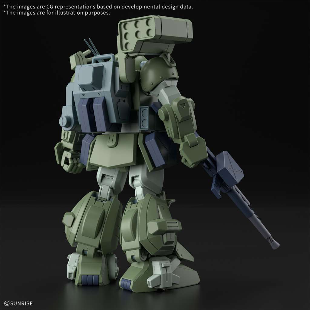 Hg Scopedog Turbo Custom bandai model kit gunpla