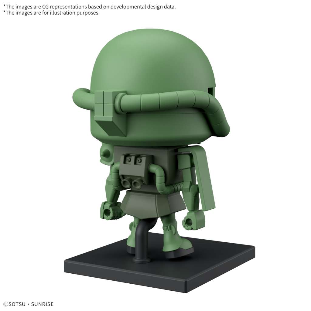 Zakupla-kun DX-set med rekreationsdelar för löpare bandai model kit gunpla