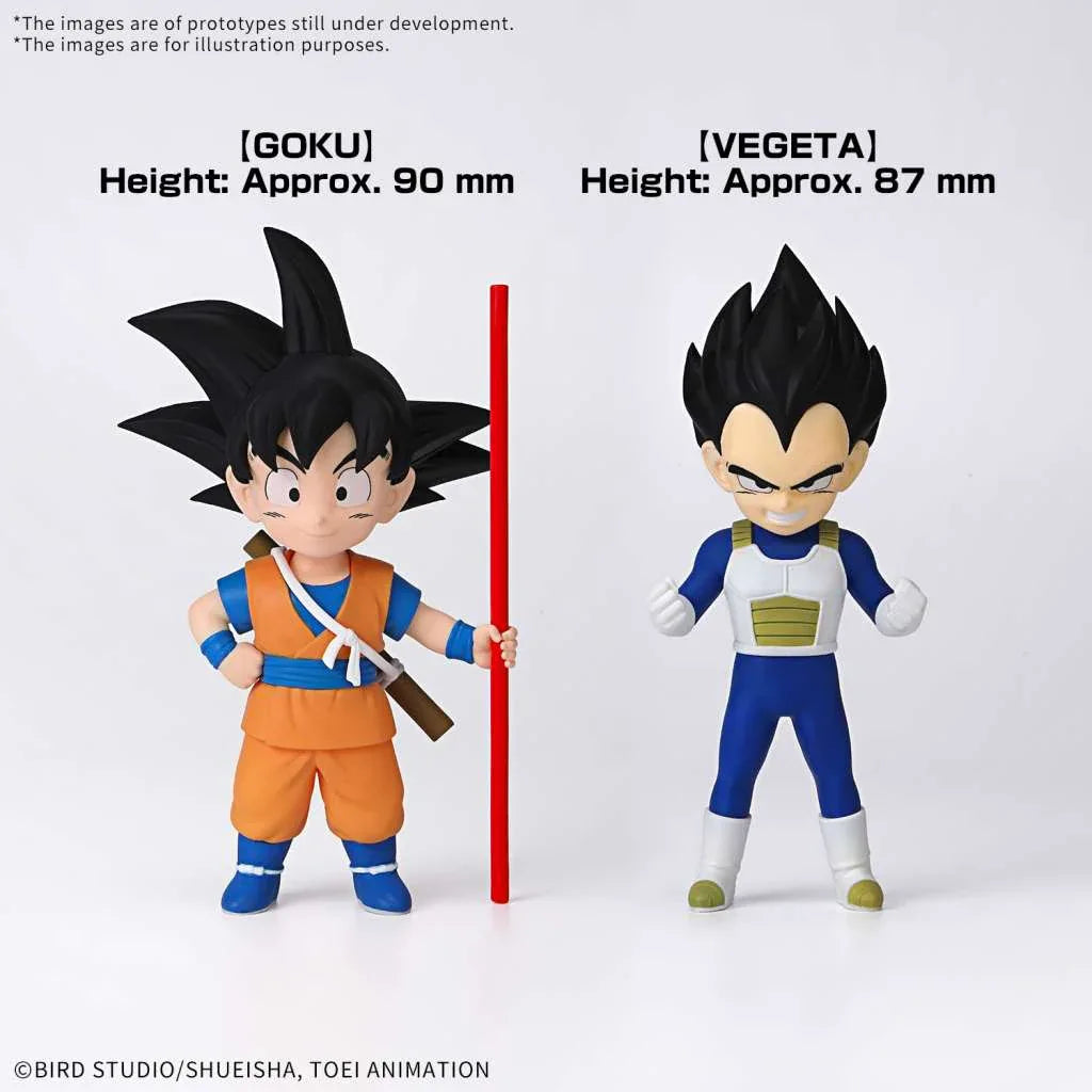 Dragon Ball Daima: Son Goku & Vegeta MK - Fantastiska Samlarfigurer - Robotto