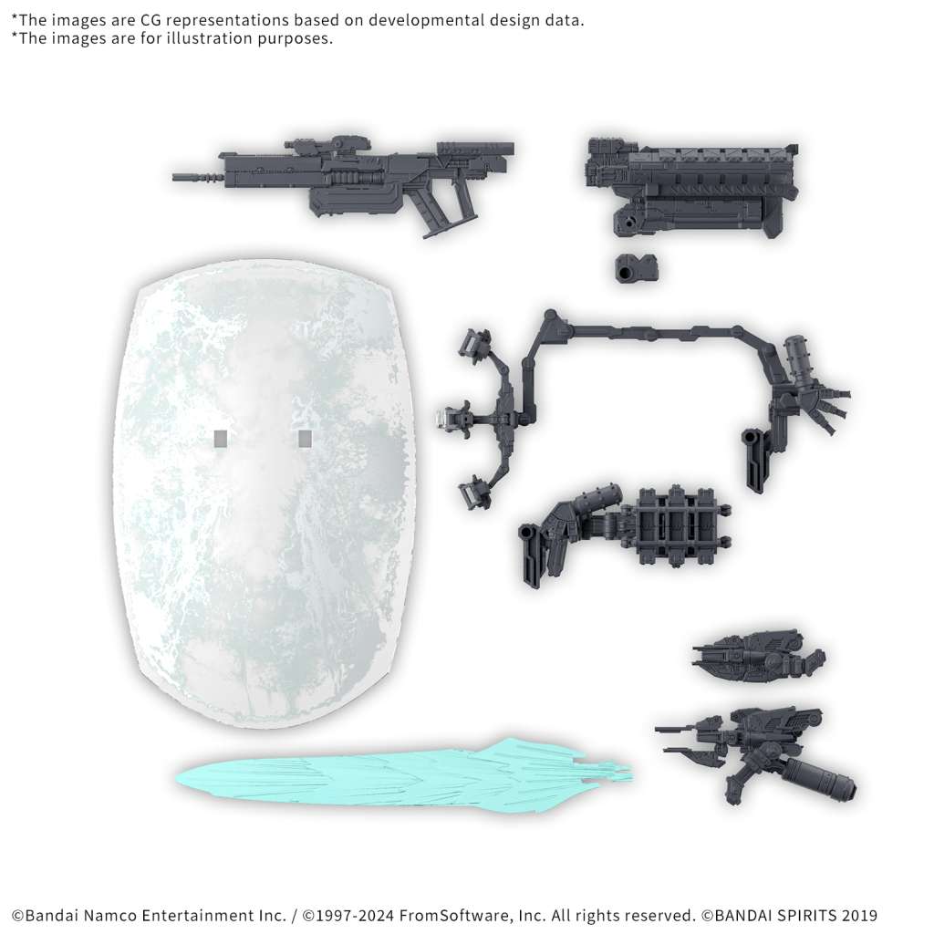 30mm Opt Parts Set Armored Core VI för Vapenset 05 bandai model kit gunpla