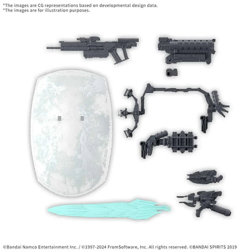 30mm Opt Parts Set Armored Core VI för Vapenset 05 - Robotto