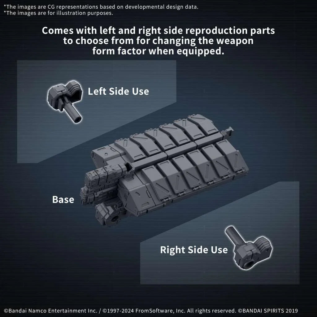 30mm Opt Parts Set Armored Core VI för Vapenset 05 - Robotto