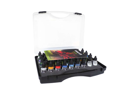 Game Air Case 72185 - Komplett Samling av Akrylfärger vallejo