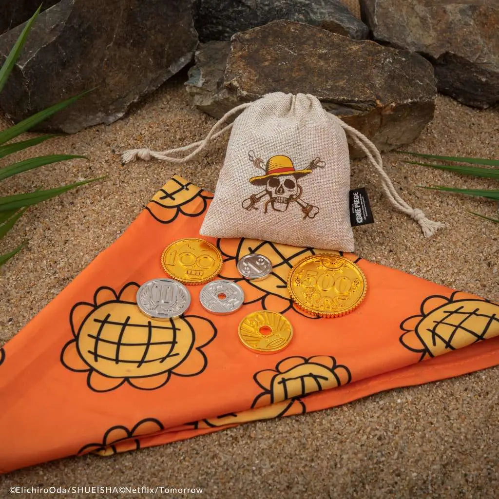 One Piece Nami Bandana och Berry Coins-sats