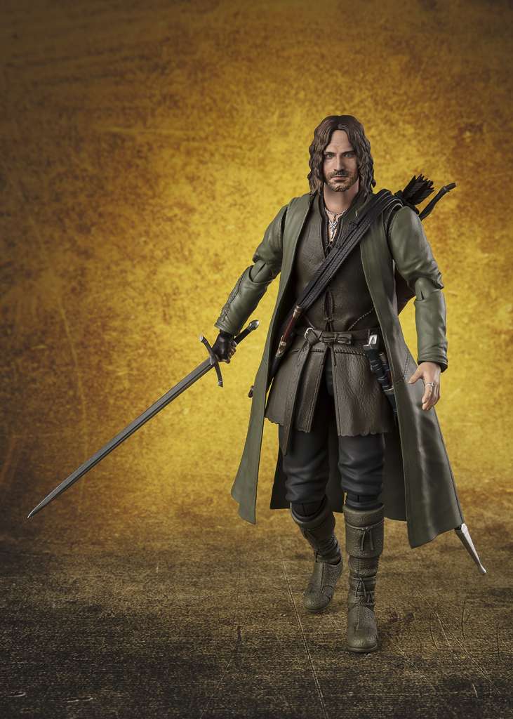Lord of the Rings Fellowship Aragorn SH Figuarts - Samurajfigur bandai