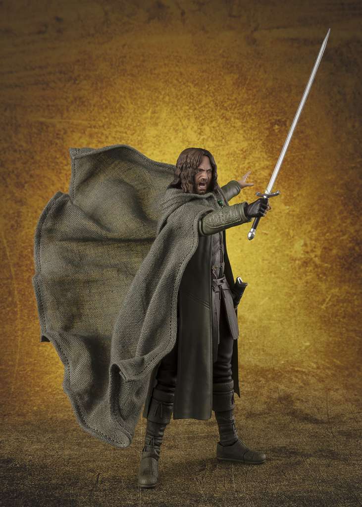 Lord of the Rings Fellowship Aragorn SH Figuarts - Samurajfigur bandai