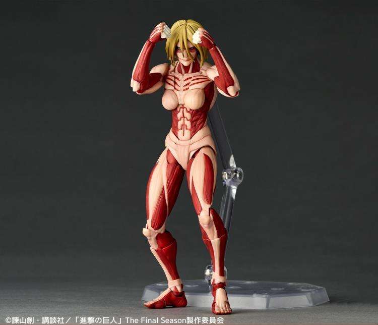 Revoltech a.y. Attack on Titan Female Titan Action Figur kaiyodo
