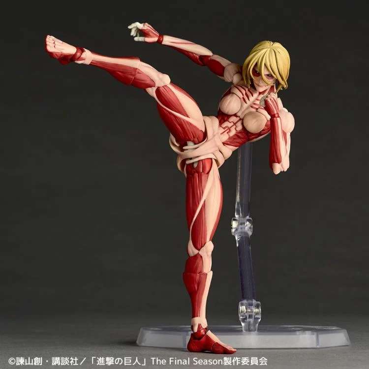 Revoltech a.y. Attack on Titan Female Titan Action Figur kaiyodo