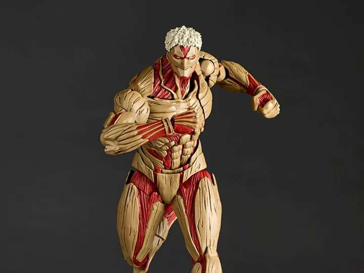 Revoltech a.y. Attack on Titan Armored Titan Action Figur kaiyodo