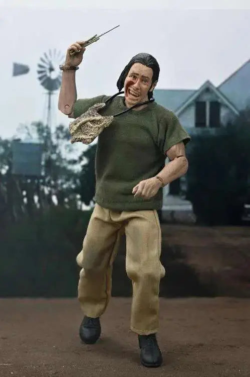 Texas Chainsaw Massacre 50-årsjubileum Hitchhiker 20 cm klädd actionfigur