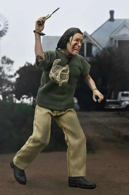 Texas Chainsaw Massacre 50-årsjubileum Hitchhiker 20 cm klädd actionfigur