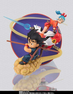 Dragon Ball Son Goku & Bulma Figuarts Zero Figur - Robotto