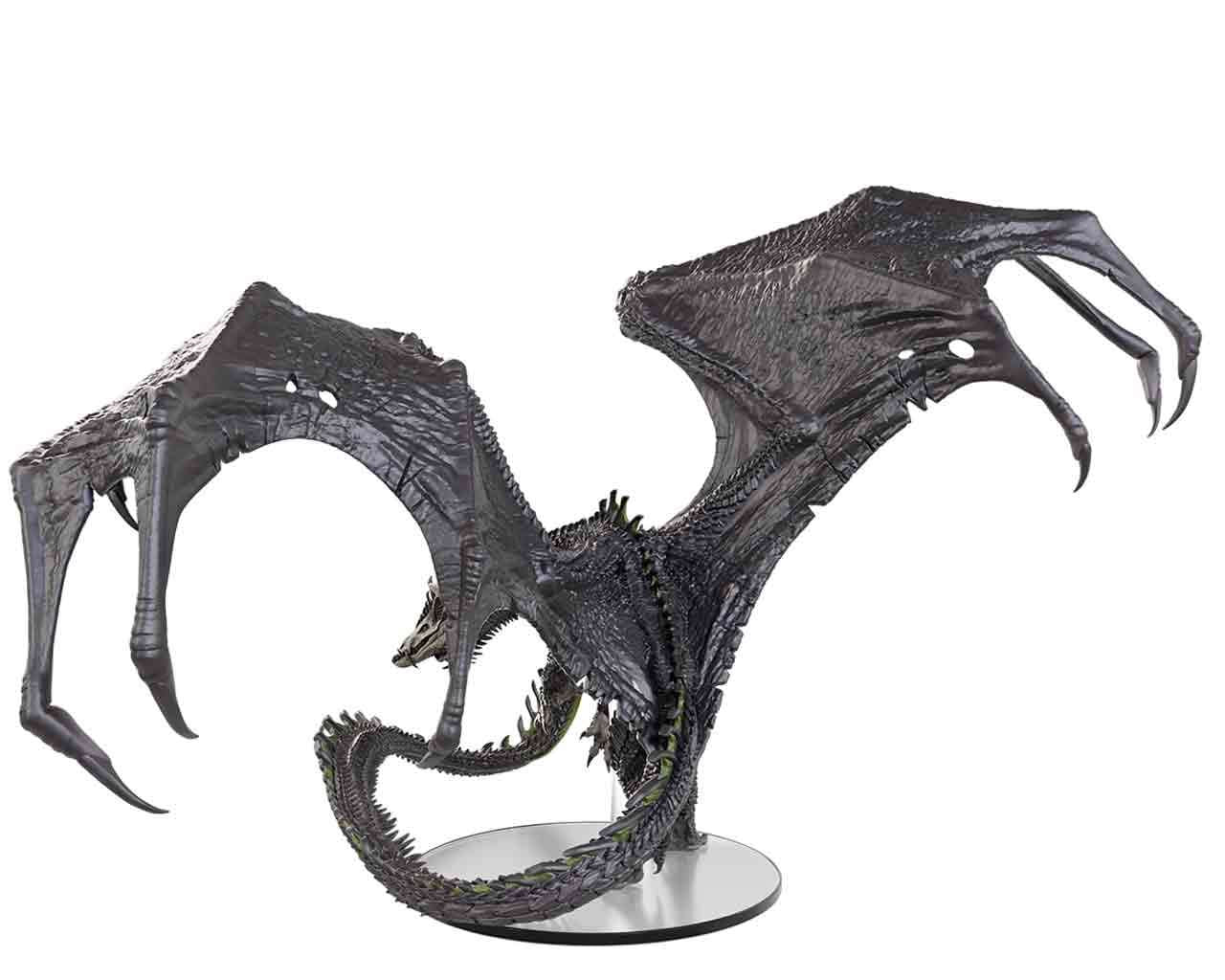 Dungeons & Dragons - Icons of the Realms - Adult Black Dragon Corruptor wizkids