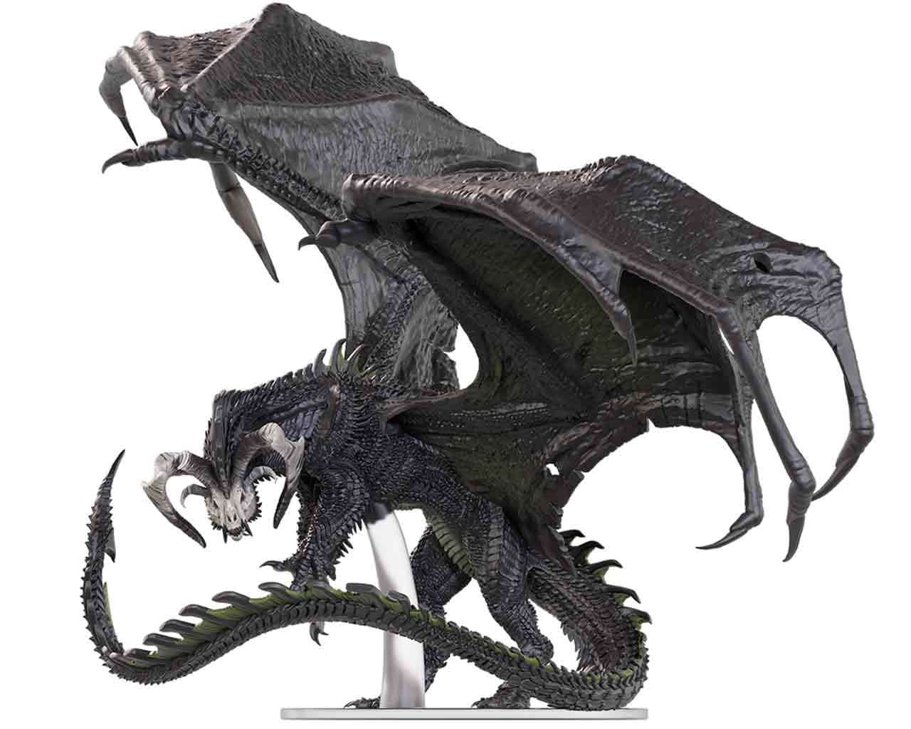 Dungeons & Dragons - Icons of the Realms - Adult Black Dragon Corruptor wizkids