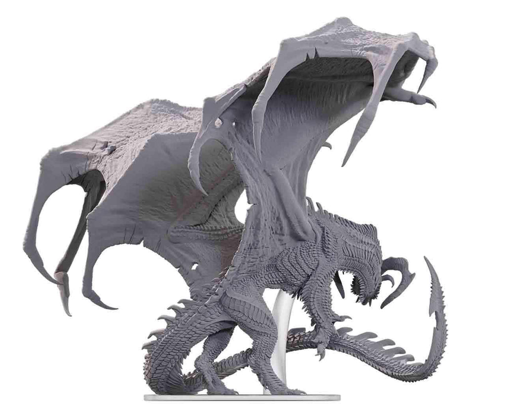 Dungeons & Dragons - Nolzur's Marvelous Miniatures - Adult Black Dragon Corruptor - Robotto