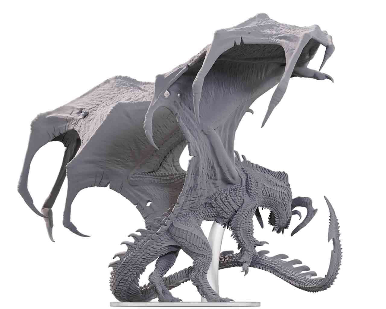 Dungeons & Dragons - Nolzur's Marvelous Miniatures - Adult Black Dragon Corruptor wizkids