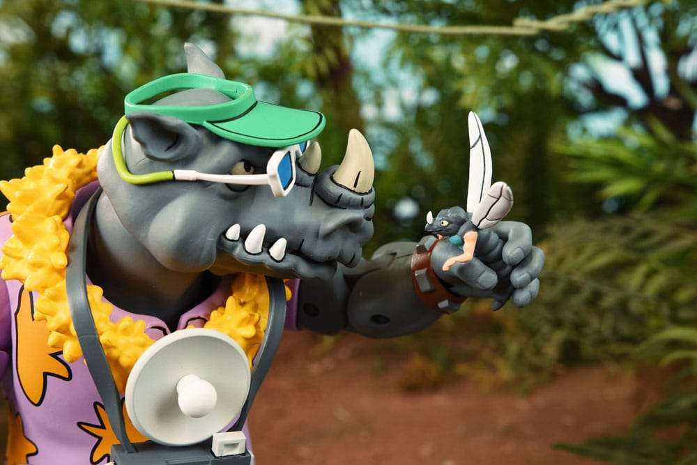 TMNT Tecknad Semester Bebop och Rocksteady 2-Pk neca