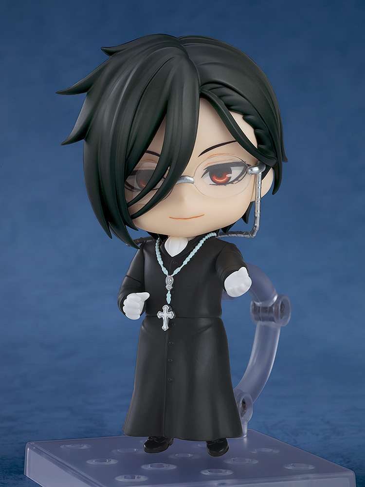 Black Butler Sebastian Michaelis Sapphire Owl Nendoroid orange rouge