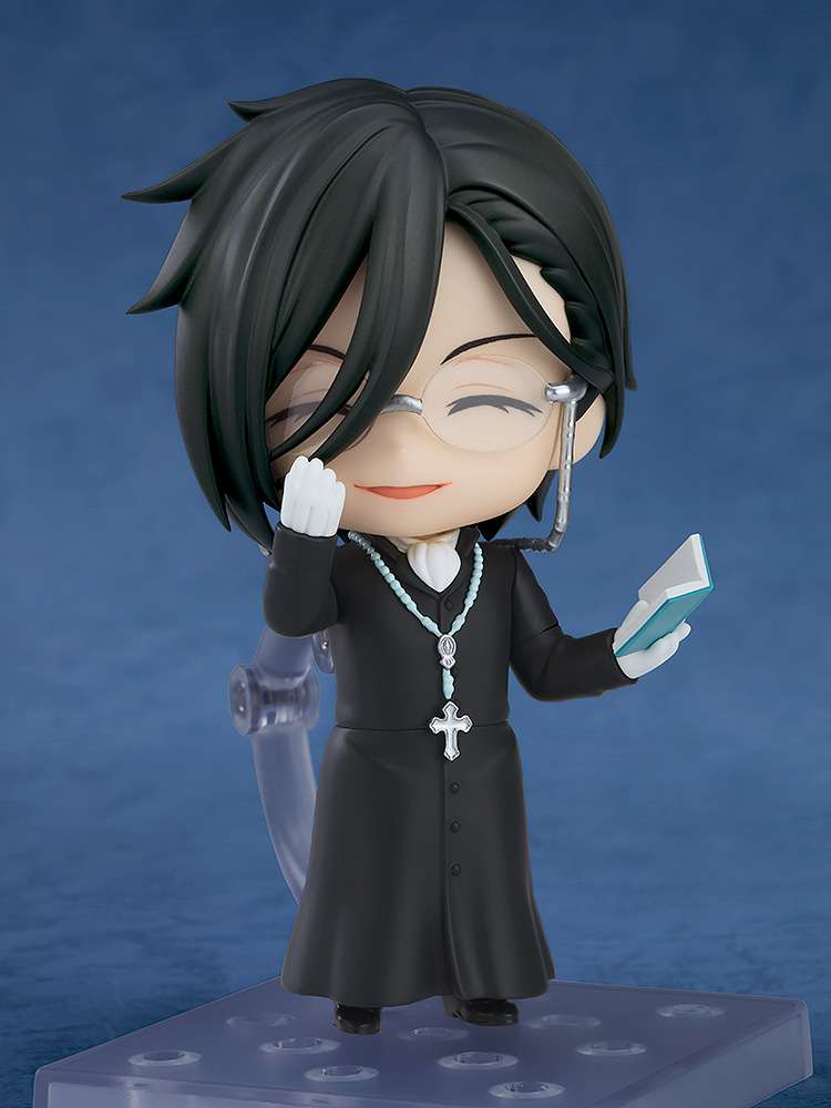 Black Butler Sebastian Michaelis Sapphire Owl Nendoroid orange rouge