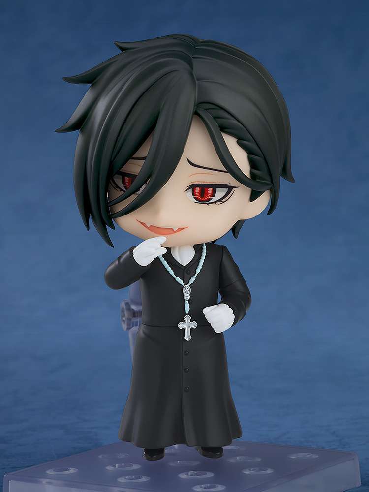 Black Butler Sebastian Michaelis Sapphire Owl Nendoroid orange rouge