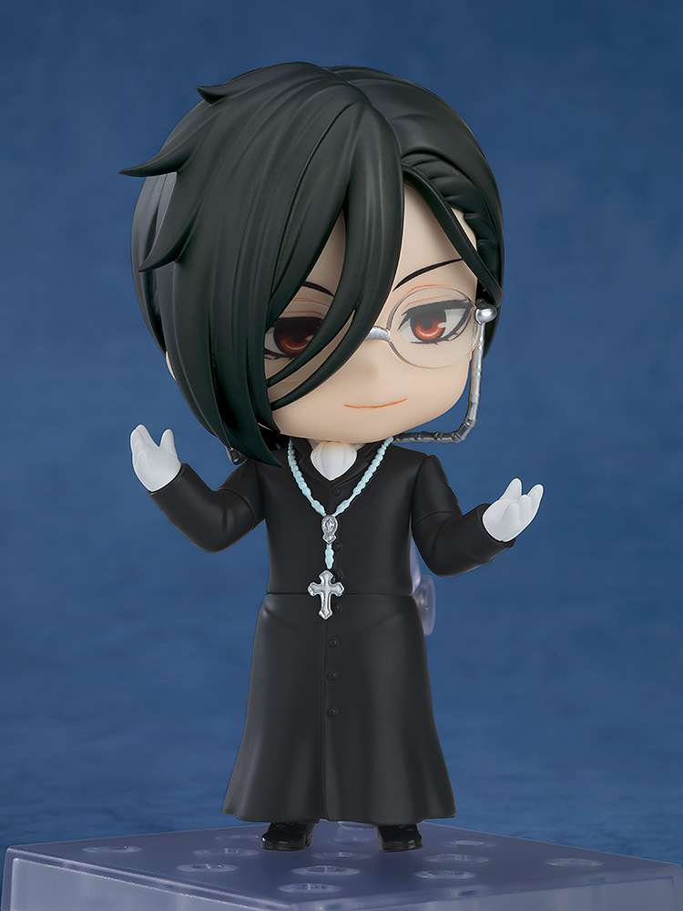 Black Butler Sebastian Michaelis Sapphire Owl Nendoroid orange rouge