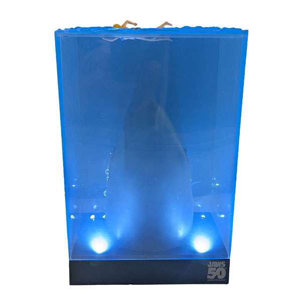 Jaws 3D Film Affisch 50-årsjubileum Ljusfigur sd toys