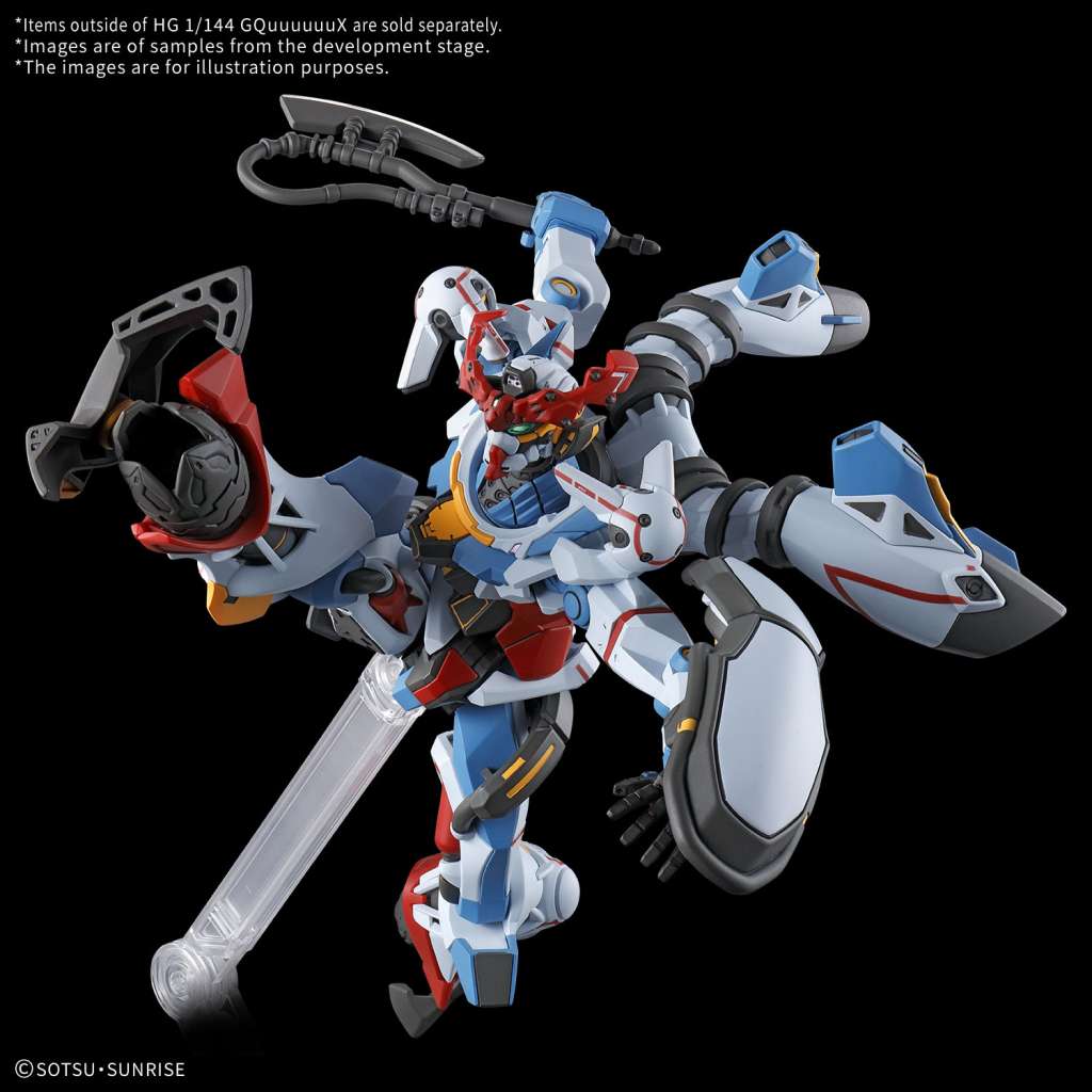 Hg gquuuuuux 1/144 – Kvalitetsmodell för entusiaster bandai model kit gunpla