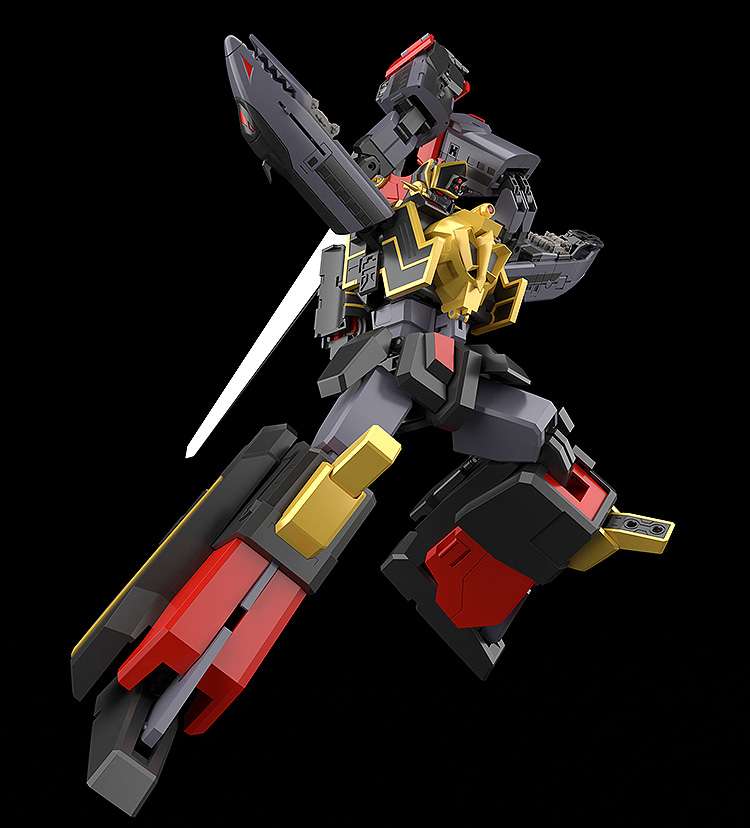 Brave Express Might Gaine Black Might Gaine Gattai AF - Samlarfigur goodsmile fr