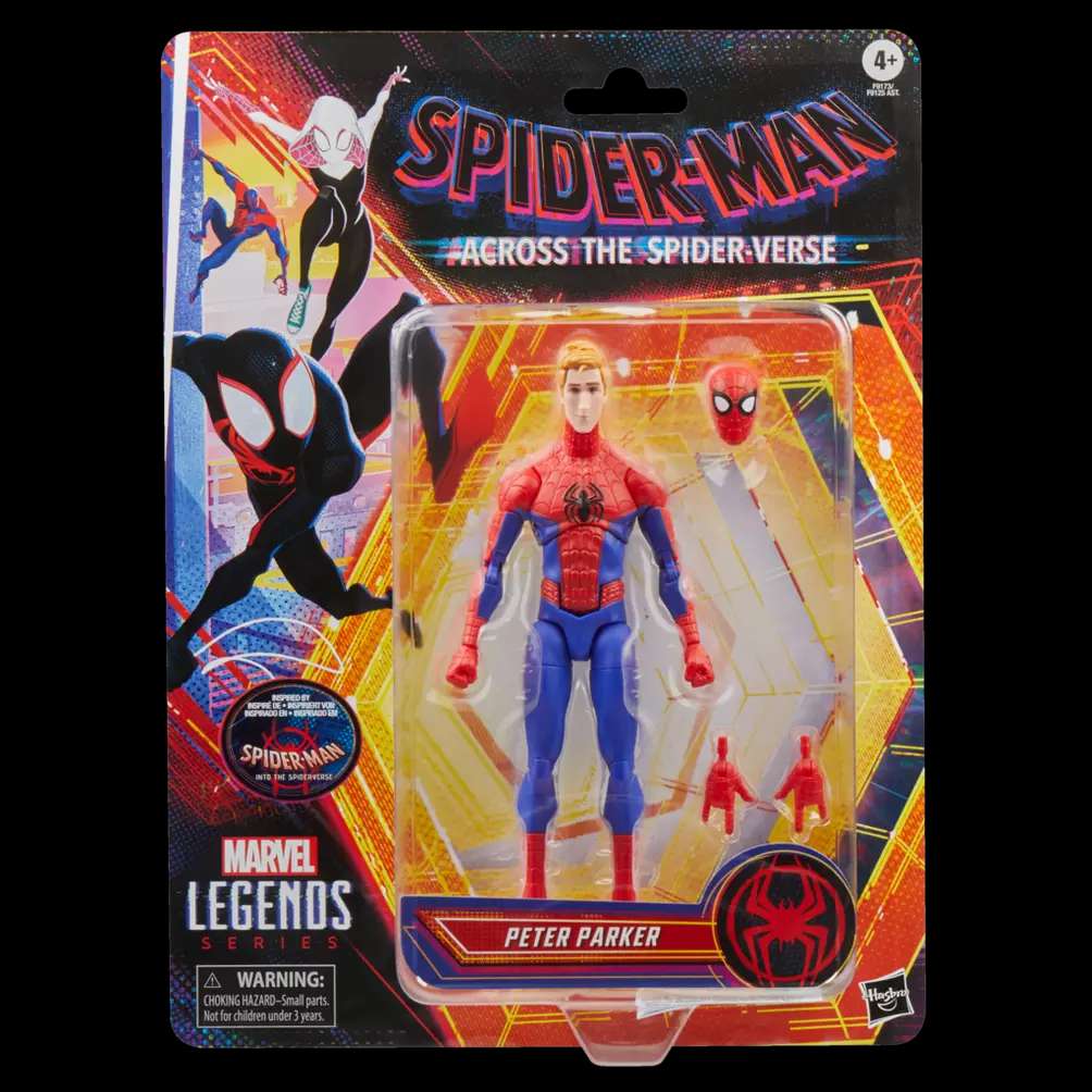 Marvel Legends Spider-Man Across the Spider-Verse Peter Parker Action Figure hasbro