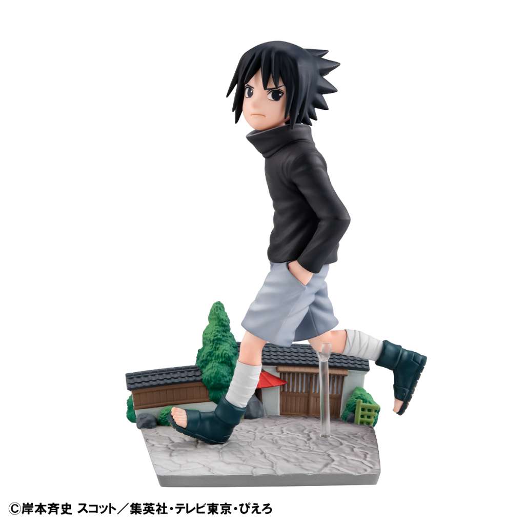 Naruto Sasuke Uchiha G.E.M. Figur med Gåva megahouse
