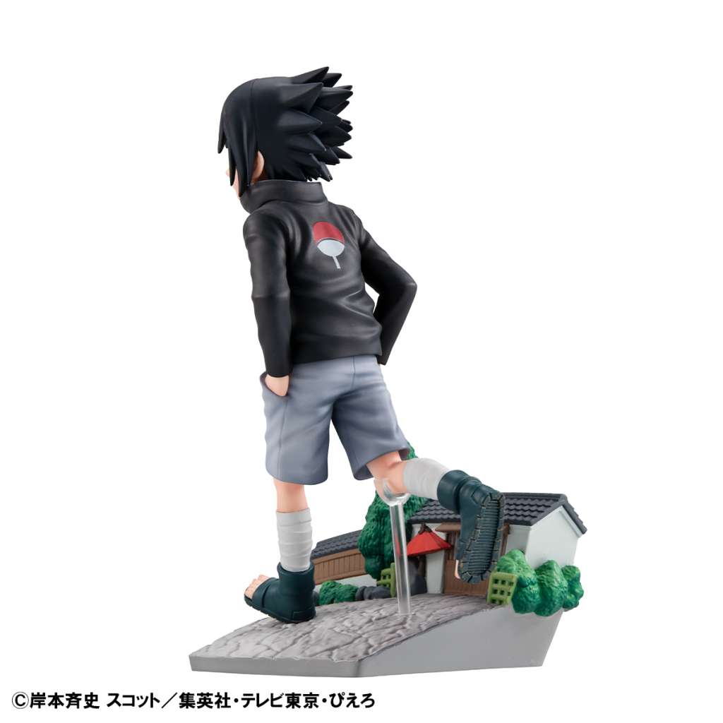 Naruto Sasuke Uchiha G.E.M. Figur med Gåva megahouse