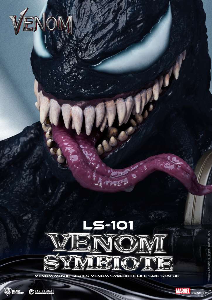 Venom Movie Series Venom Symbiote Life Size Figur beast kingdom