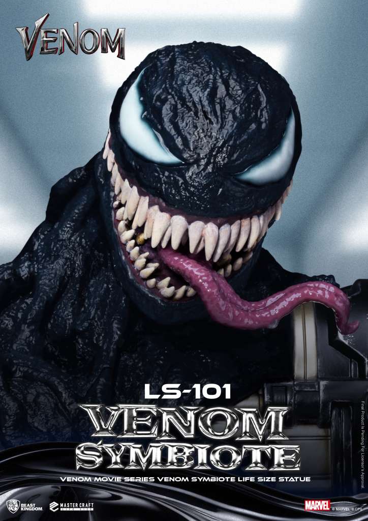Venom Movie Series Venom Symbiote Life Size Figur beast kingdom