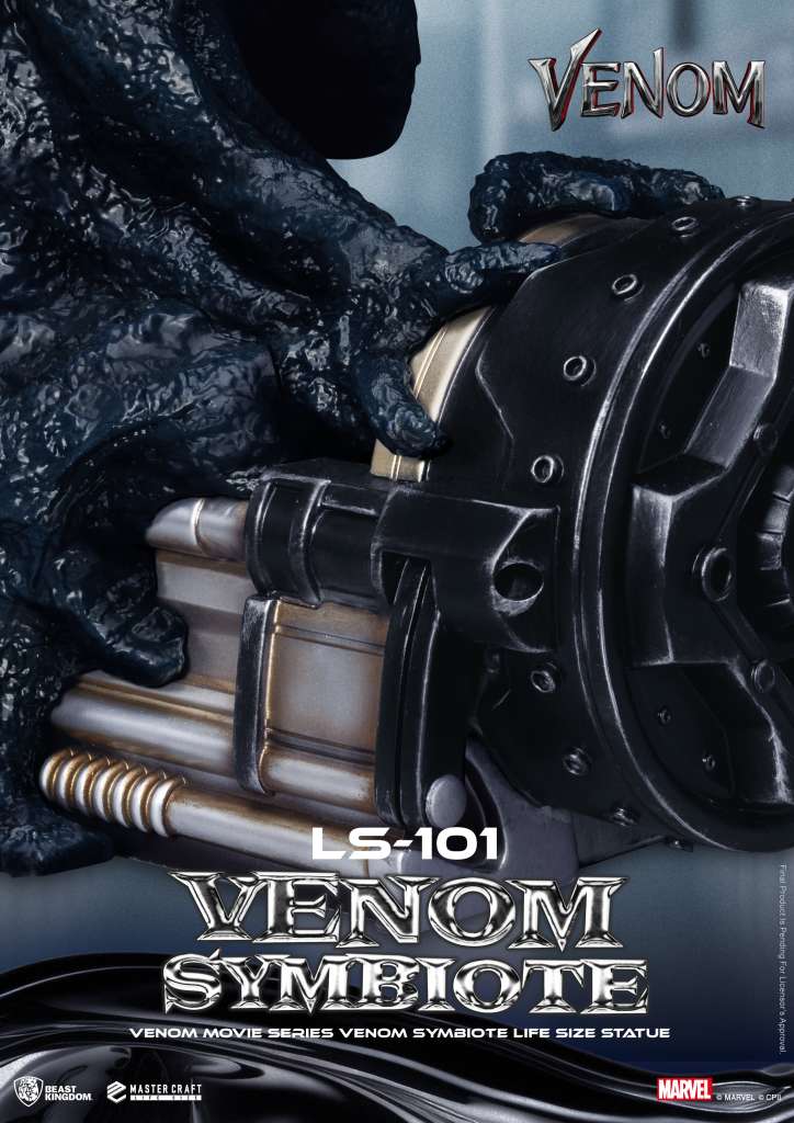 Venom Movie Series Venom Symbiote Life Size Figur beast kingdom