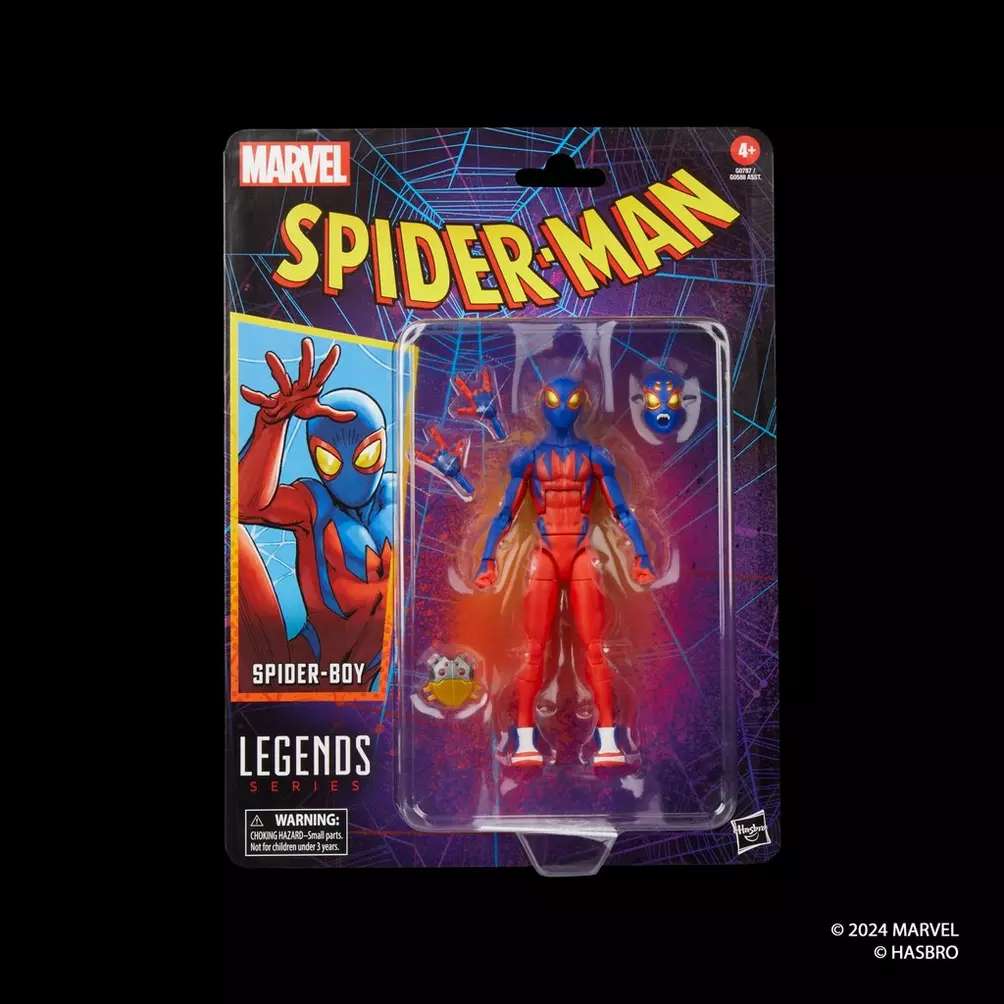 Marvel Legends Spider-Man Vintage Spider-Boy Actionfigur hasbro
