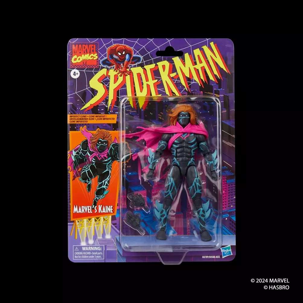 Marvel Legends Spider-Man Vintage Kaine Actionfigur hasbro