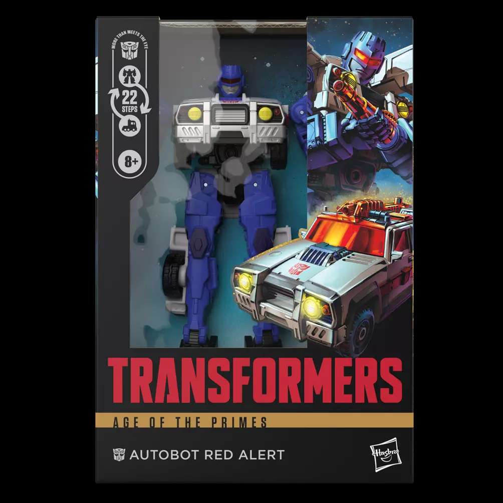 Transformers Age of the Primes Autobot Red Alert Actionfigur Robotto